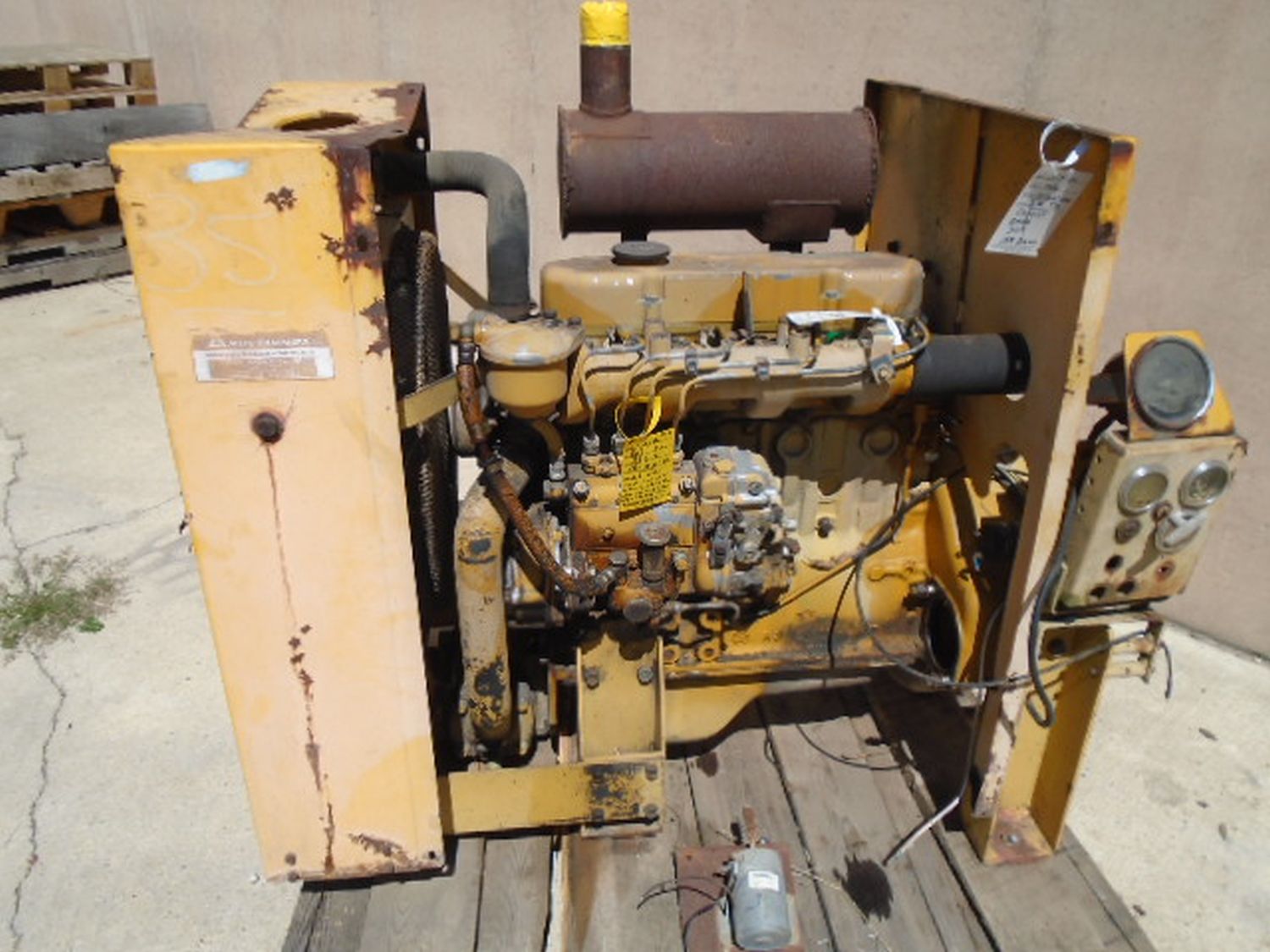 Allis Chalmers Fiat 426 Engine Complete Running B 1616582YW