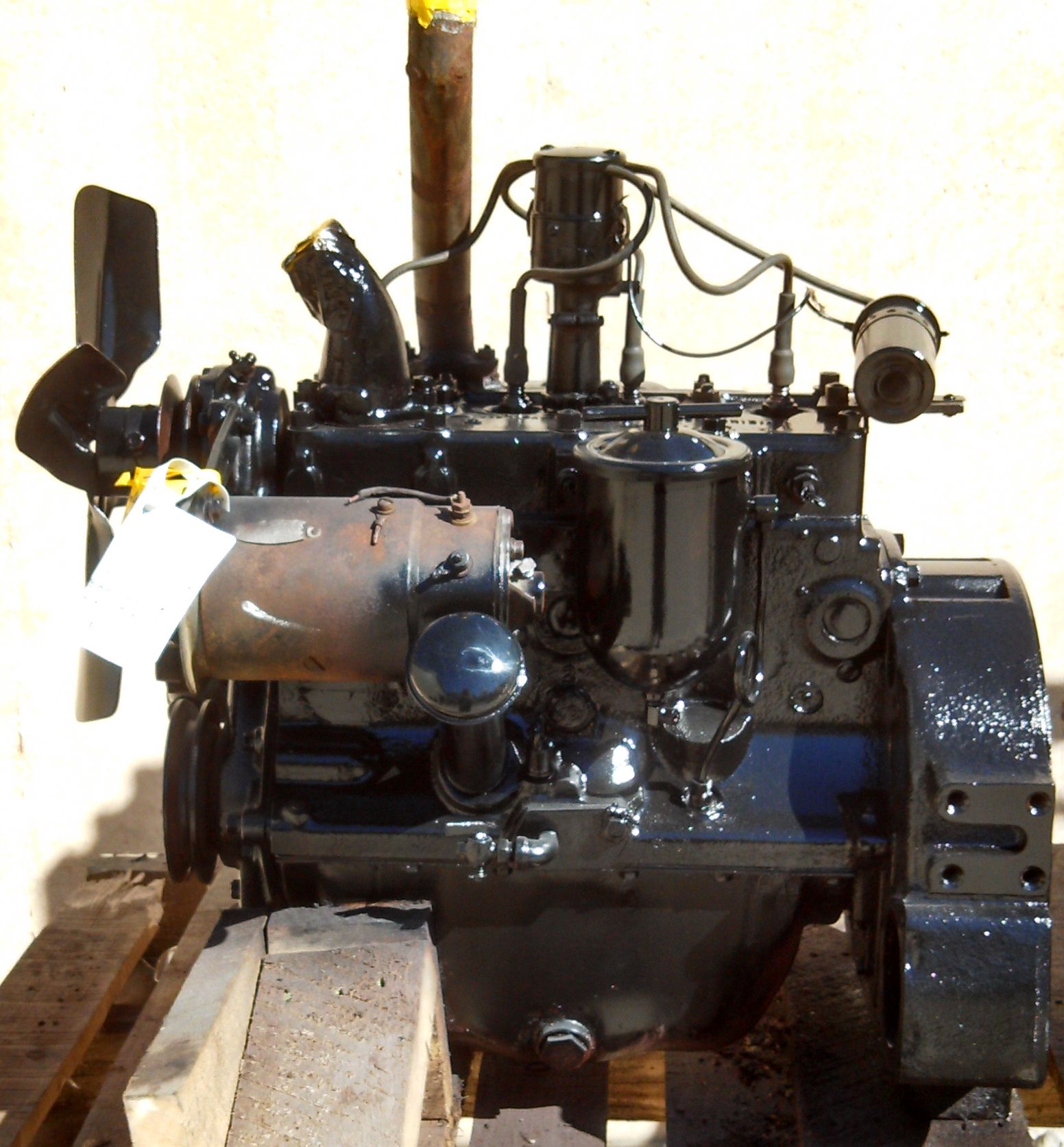 Engine Good Running continental Y91 S/N: 17749 BLOCK: 400A513P HEAD ...