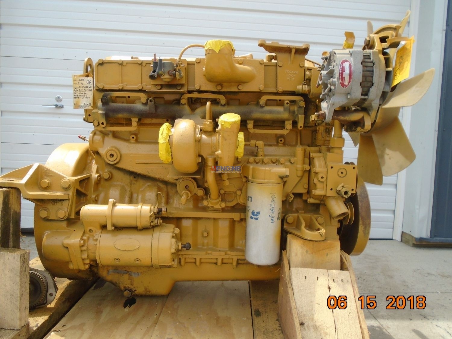 Caterpillar 3116 Engine Complete Good Running A ESN: 7SF14841 AR# 4P3374