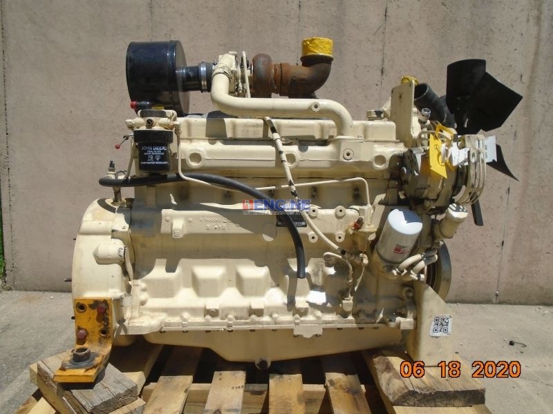 John Deere 6059T Engine Complete Good Runner ESN: CD6059T413483 MDN ...