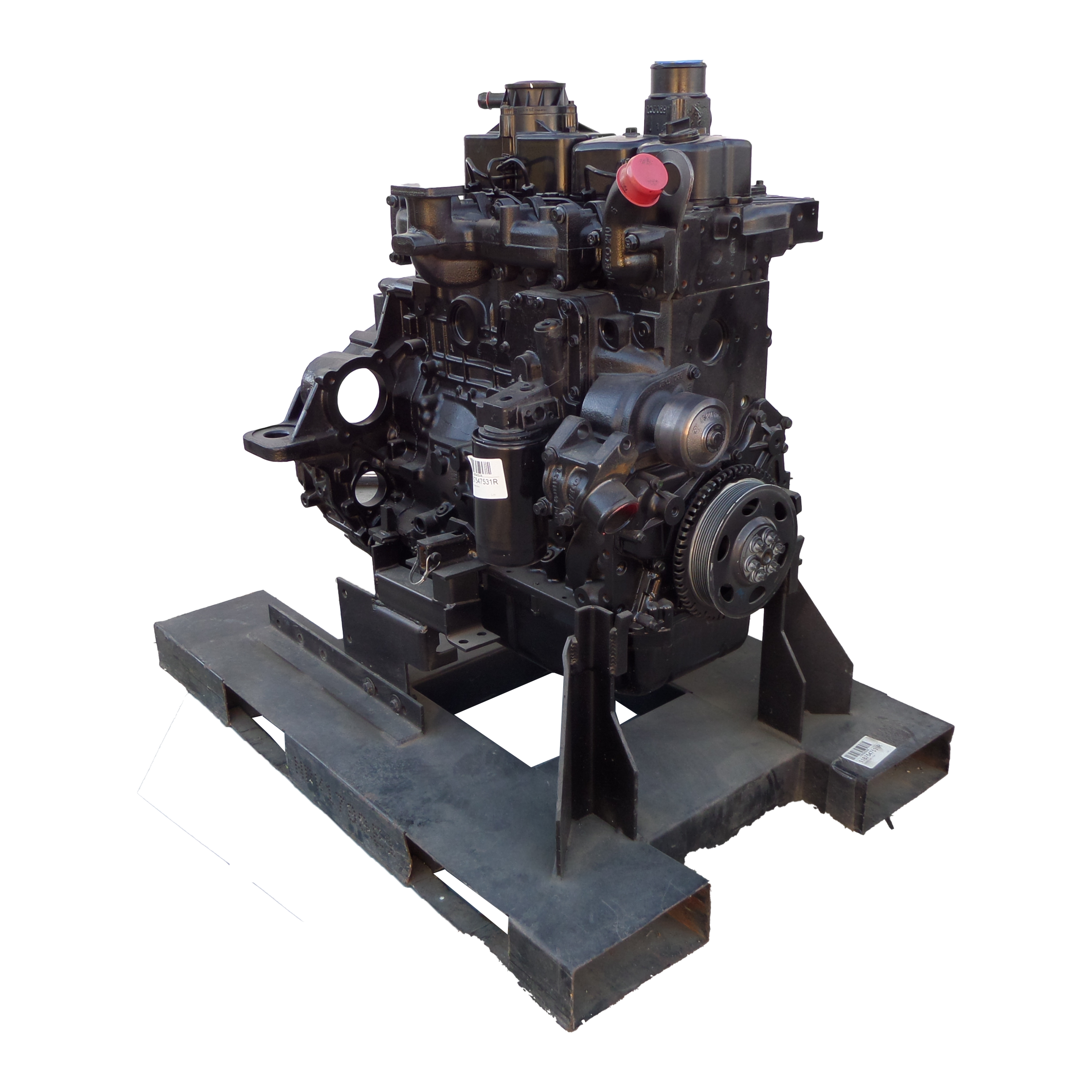 Case 430, Iveco N45 OEM Reman Basic Engine | Replaces 87040469R, 87547531R