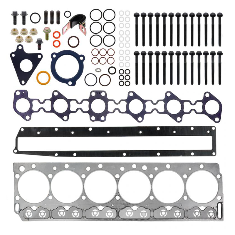 International/Navistar DT466E (HEUI), DT570 Head Gasket Set with Head Bolts | Replaces 1889321C92