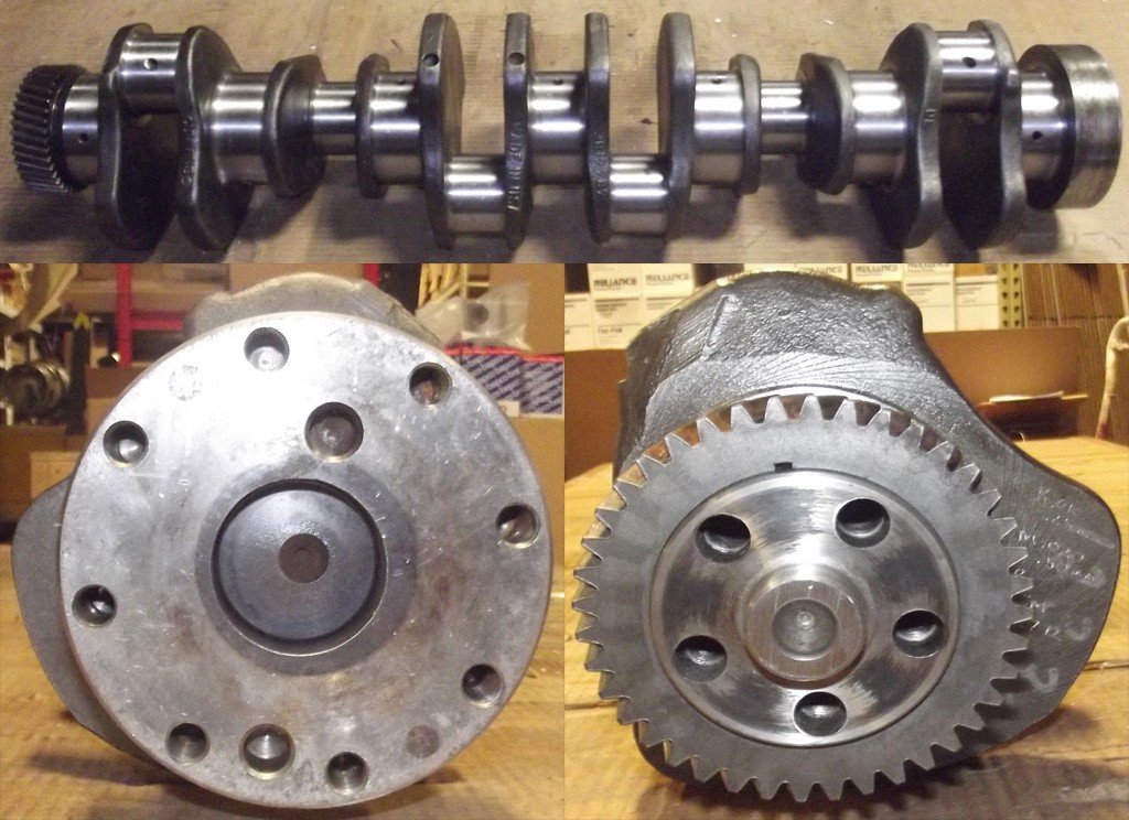 Crankshaft Remachined Cummins 611, L10 10/20 Rods & Mains Your Engine ...