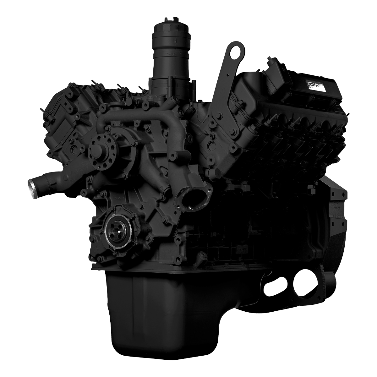 Ford 6.0L Powerstroke (F250-F550, Automatic Trans) Reman Long Block | 59G5L060F