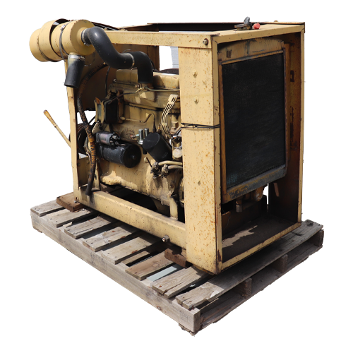 John Deere 4219D Good Running Power Unit with Rockford PTO Hand Clutch