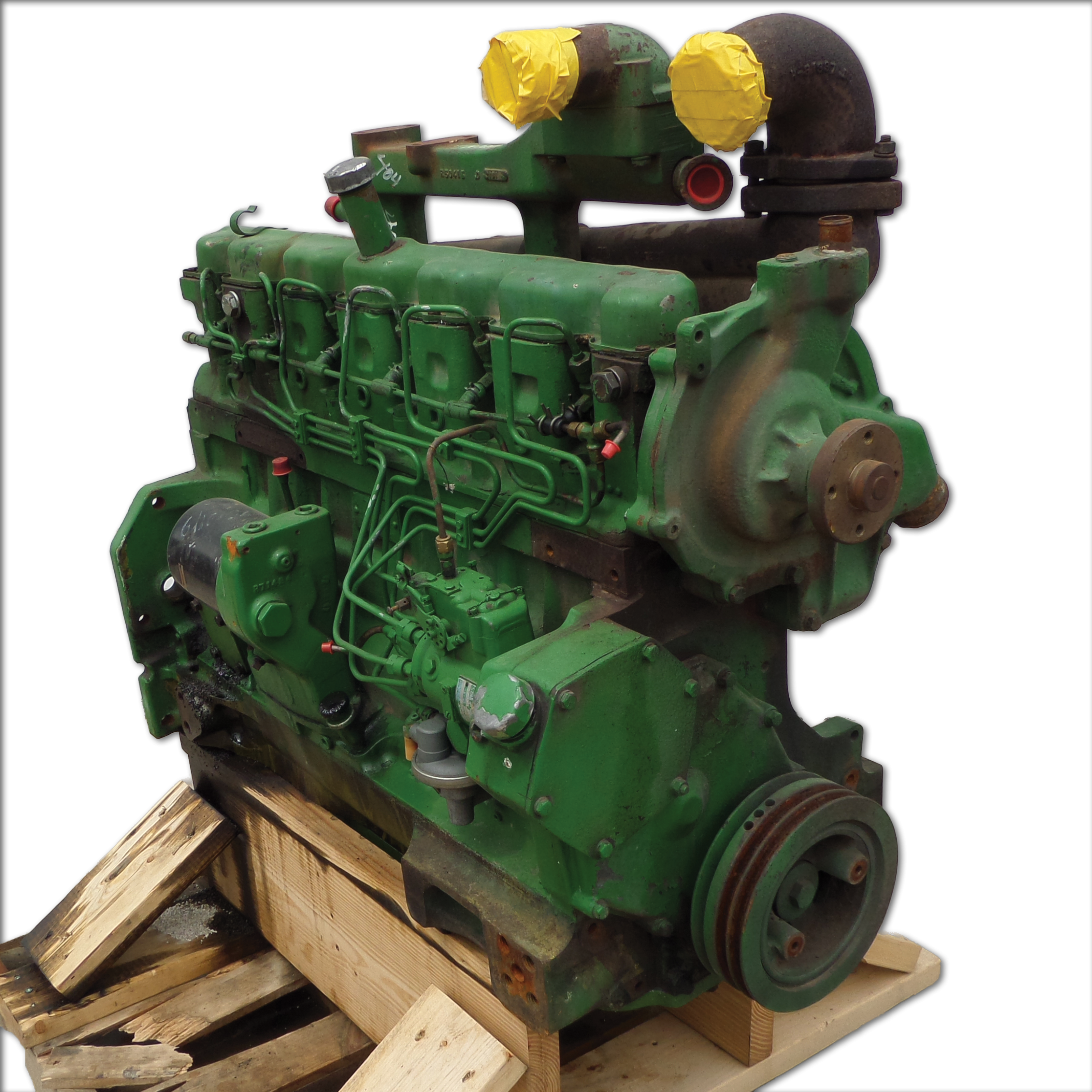 John Deere 6466D Complete Good Running Used Engine