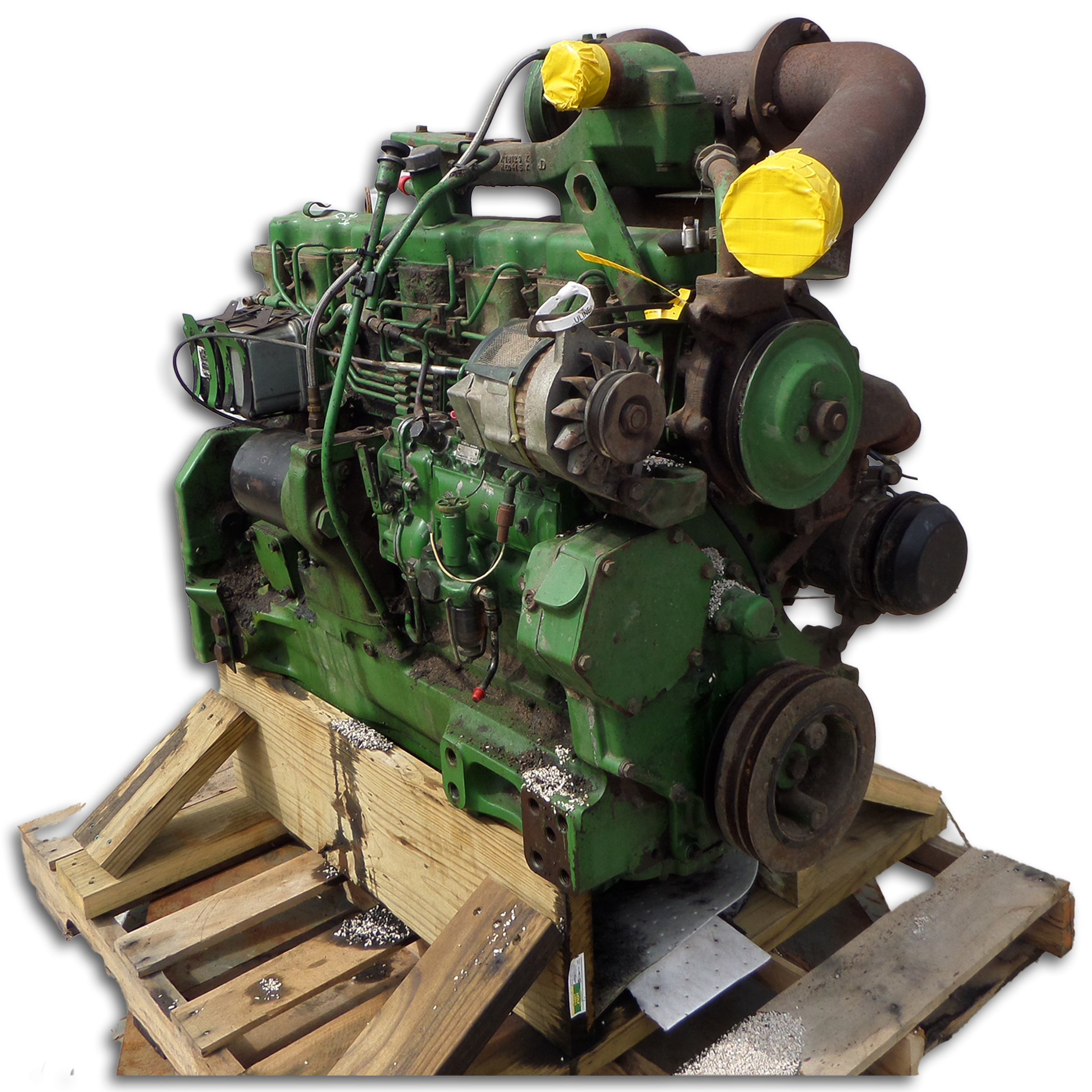 John Deere 6.466A (6466TH02) Good Running Complete Engine | Out of John Deere 8820 Combine