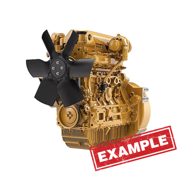 Caterpillar C3.8 Complete Reman Drop-In Engine | 49H6D3800C