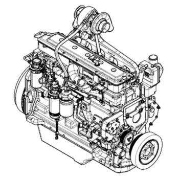 John Deere 6068H, 230CLC, 270CLC OEM Reman Complete Engine | Replaces SE501718