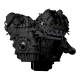 GM Duramax 6.6L (LB7, Automatic Trans) Reman Long Block Supreme | 67G3M066BA