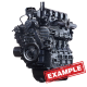 Kubota V3307T (Tier 1) Complete Reman Drop-In Engine | V3307DITT