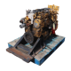 Caterpillar C6.6, Perkins 1106D-66 Rotating Core Complete Used Engine