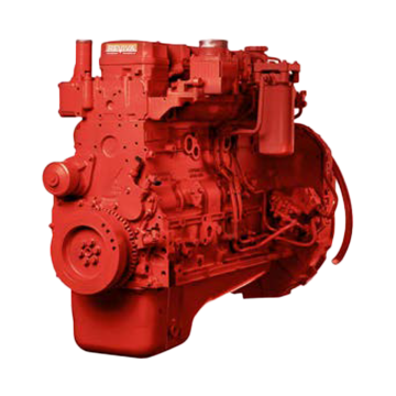 Cummins QSB 6.7L (TLD, Ground Supp. HVAC, Front Oil Fill) Complete Reman Drop-In Engine | 65G7D173F
