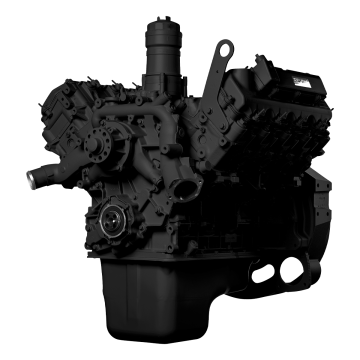 Ford 6.0L Powerstroke (F650, F750, 18mm Cyl Head Dowel) Complete Reman Drop-In Engine | 59G3D200FFAS