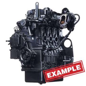 Caterpillar 3024C, Perkins 404C22 Complete Reman Drop-In Engine | 42G2D400A