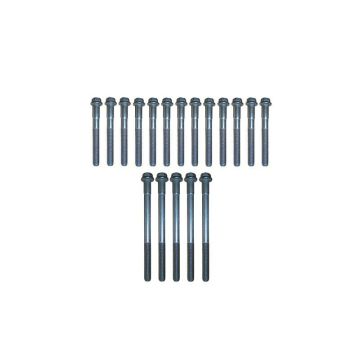 Cylinder Head Bolt Kit (9/16" Bolts) for Ford 4-Cylinder 87802206, 87802207