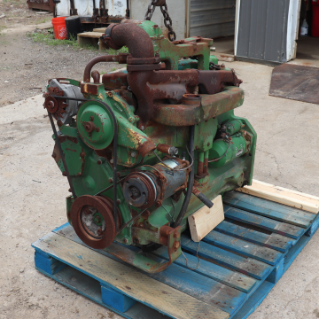 John Deere 7700 Combine, 6404D Rebuildable Complete Diesel Engine Core
