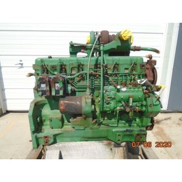 John Deere 6466T (6466TH01) Complete Non-Running Engine Core
