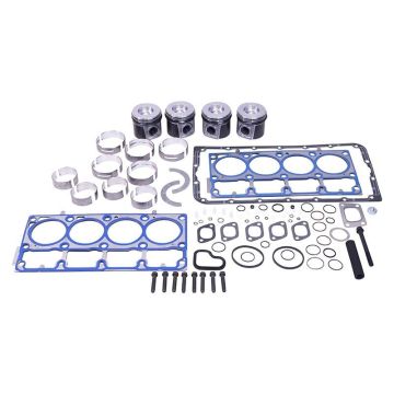 John Deere 4024TT (RE526785 Piston) Inframe Engine Rebuild Kit