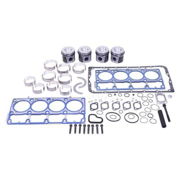 John Deere 4024TT, 4024TL (RE522094 Piston) Inframe Engine Rebuild Kit