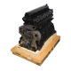 John Deere 6359, 6359D Non-Turbo Reman Long Block
