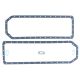 Oil Pan Gasket Set (Pan Gasket Set) for International 671827C2