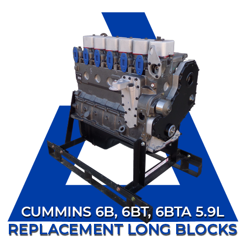 Cummins 6B Long Block